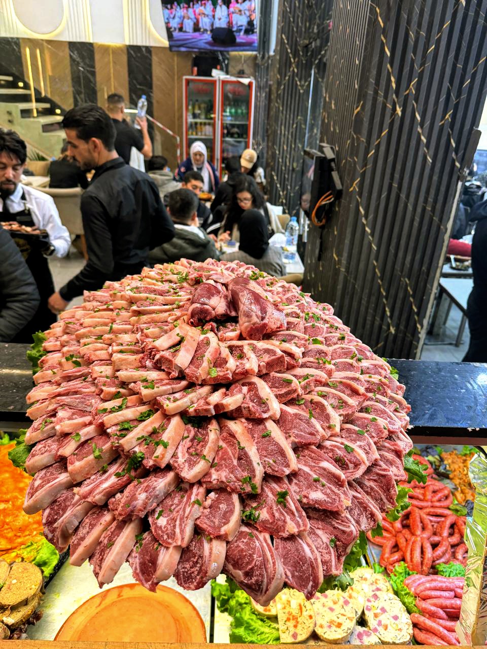 Dar Chwa lamb display