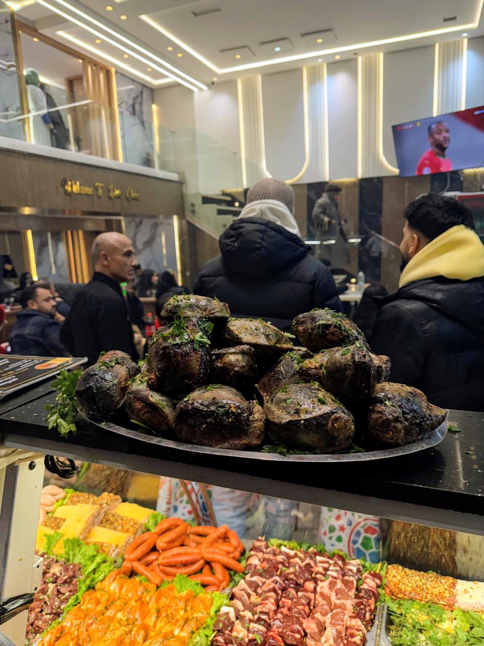 Dar Chwa grill display